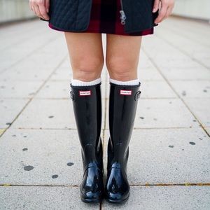 Hunter Tall Gloss Original Rain Boots